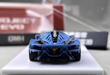Load image into Gallery viewer, DMH 1:64 Blue Project Evo Racing Sports Model Diecast Metal Car New Collection
