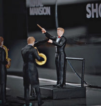 Load image into Gallery viewer, 1:64 Painted Figure Mini Model Miniature Resin Diorama Concert Conductor Rostrum New Collection
