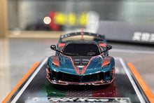 Load image into Gallery viewer, U2 1:64 Green Red FXXK EVO #92 Super Racing Sports Model Diecast Resin Car New Collection
