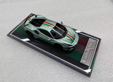Load image into Gallery viewer, U2 1:64 Novitec 488 Pista Super Racing Sports Model Diecast Resin Car Box New Collection
