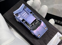 Load image into Gallery viewer, 1:64 Deepmaker Light blue Countach 5000s Sports Model Diecast Resin Car New Collection
