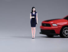 Load image into Gallery viewer, 1:64 Painted Figure Model Miniature Resin Diorama Sand Lady Office Suit Girl Toy
