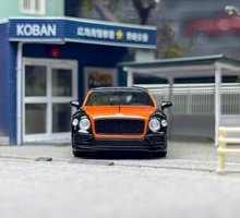 Load image into Gallery viewer, MINIGT 1:64 Orange Black Bentley Flying Spur Sport Model Diecast Metal Car New Collection
