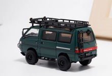 Load image into Gallery viewer, Autobots 1:64 Dark Green 4WD Delica L300 Camper Van Model Diecast Metal Car
