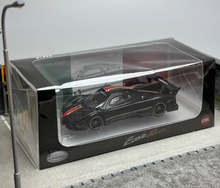 Load image into Gallery viewer, CM 1:64 Black Carbon Zonda R Racing Sports Model Diecast Metal Car New
