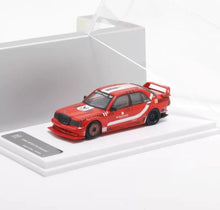 Load image into Gallery viewer, DCM 1:64 Red 190E W201 EVO Sedan Racing Sports Model Diecast Metal Car New Collection
