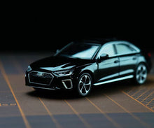 Load image into Gallery viewer, Masdi 1:64 Black A4L Sedan Sports Model Diecast Metal Car New Collection
