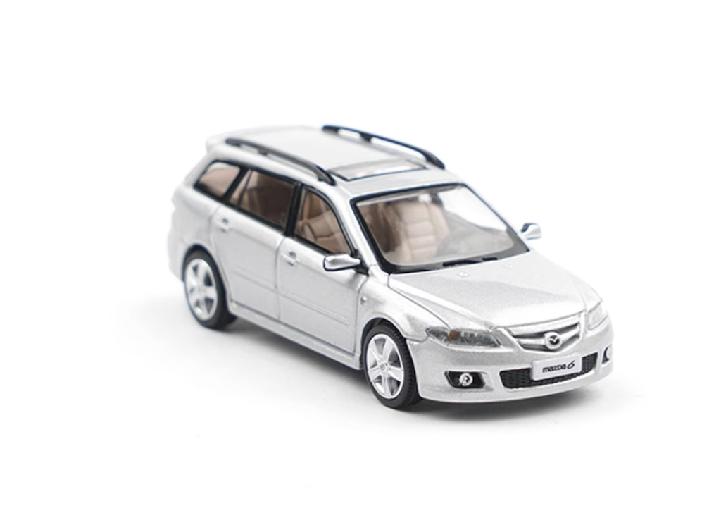 XCARTOYS 1:64 Silver Mazda 6 Atenza Wagon Hatchback Sports Model Toy Metal Car