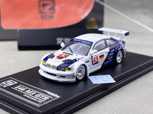 Load image into Gallery viewer, DCM 1:64 White M3 GTR E46 #43 Widebody Sports Model Diecast Metal Car New Collection
