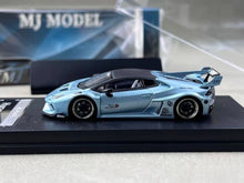 Load image into Gallery viewer, MJ 1:64 Ice Blue Huracan LP610 GT Sports Model Diecast Metal Car New Collection
