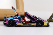 Load image into Gallery viewer, RM 1:64 Plating Aventador LP700-4 LBWK Sports Open Model Diecast Metal Car New Collection
