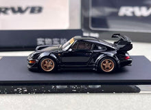 Load image into Gallery viewer, TM 1:64 Black RWB 964 Classic Sports Model Diecast Metal Car New Collection
