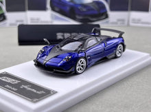 Load image into Gallery viewer, DK 1:64 Blue Huayra BC Sports Open Model Diecast Metal Car New Collection
