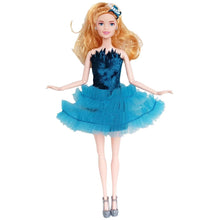 Load image into Gallery viewer, Barbie Doll Clothing 11.5&quot; Girl Wear Evening Short Dress Party Outfit 1/6 Headware
