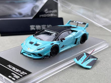 Load image into Gallery viewer, King 1:64 Blue LB Huracan GT Racing Sports Model Diecast Metal Car New Collection
