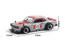 Load image into Gallery viewer, Poprace 1:64 Red   Laurel C130 V8 Drift Model Diecast Metal Car New Collection
