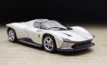 Load image into Gallery viewer, Bburago 1:64 White Ferrari Daytona SP3 Sports Model Diecast Metal Car New Collection
