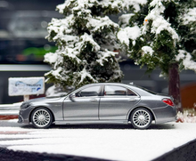 Load image into Gallery viewer, King 1:64 Gray S65 AMG W222 Sedan Sports Model Diecast Metal Car New Collection
