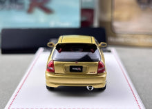 Load image into Gallery viewer, FH 1:64 Gold JDM Civic Type R EK9 Hatchback Sports Model Diecast Metal Car New Collection
