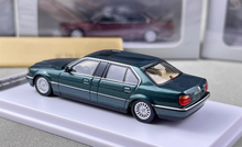 Load image into Gallery viewer, DCM 1:64 Green 1998-01 E38 L7 728il Luxury Sedan Model Diecast Metal Car New Collection

