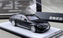 Load image into Gallery viewer, Mortal 1:64 Black CLS63 4matic Sedan Sports Model Diecast Metal Car New Collection
