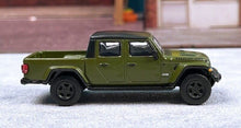 Load image into Gallery viewer, JKM 1:64 Green Jeep Gladiator Pick Up Truck 4x4 2020 SUV Model Toy Metal Car
