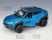 Load image into Gallery viewer, Maisto 1:24 Blue URUS SUV Off Road Racing Sports Model Toy Diecast Metal Car
