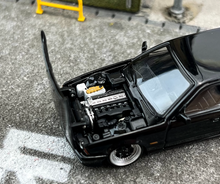 Load image into Gallery viewer, Mortal 1:64 Black E34 Touring Wagon VIP Sports Model Diecast Metal Car New Collection
