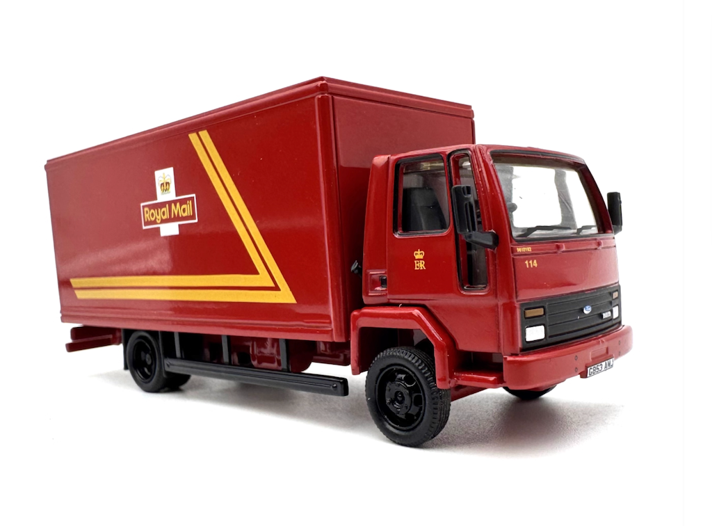 1:76 Ford Iveco Royal Mail Postal Delivery Truck Model Diecast Metal Car New Collection