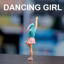 Load image into Gallery viewer, 1:64 Painted Figure Mini Model Miniature Resin Diorama Sand Bunny Dancing Girl
