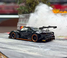 Load image into Gallery viewer, CM 1:64 Black 720S GT3X Super Racing Sports Model Diecast Metal Car New Collection
