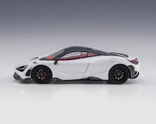 Load image into Gallery viewer, Masdi 1:64 White 765LT Racing Sports Model Diecast Metal Car New Collection
