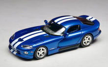 Load image into Gallery viewer, GFCC 1:64 Blue 1993 Viper Coupe Muscle Sports Model Diecast Metal Car New Collection
