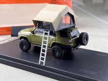 Load image into Gallery viewer, GCD 1:64 Green 4 Runner TRD Pro N280 Camper Sports Model Diecast Metal Car New Collection
