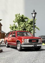 Load image into Gallery viewer, Bliss 1:64 HEC Red Suburban GMT400 SUV Sports Model Diecast Metal Car New Collection
