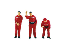Load image into Gallery viewer, 1:64 Painted Figure Model Miniature Resin Diorama Sand Petrol Station Worker Set
