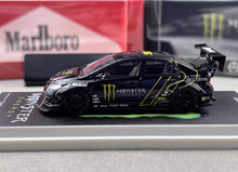 Load image into Gallery viewer, TM 1:64 Black JDM Civic Type R FD2 Widebody Sports Model Diecast Metal Car New Collection

