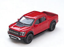 Load image into Gallery viewer, Bburago 1:64 Red 2024 F150 Raptor Pickup Truck Sport Model Diecast Metal Car
