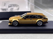 Load image into Gallery viewer, RM 1:64 Gold GTV6 Widebody Hatchback Sports Model Diecast Metal Car New Collection
