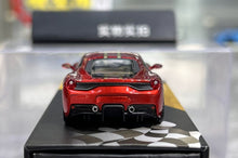 Load image into Gallery viewer, TOC 1:64 Red Black Rims 458 Speciale Sports Model Diecast Metal Car New Collection
