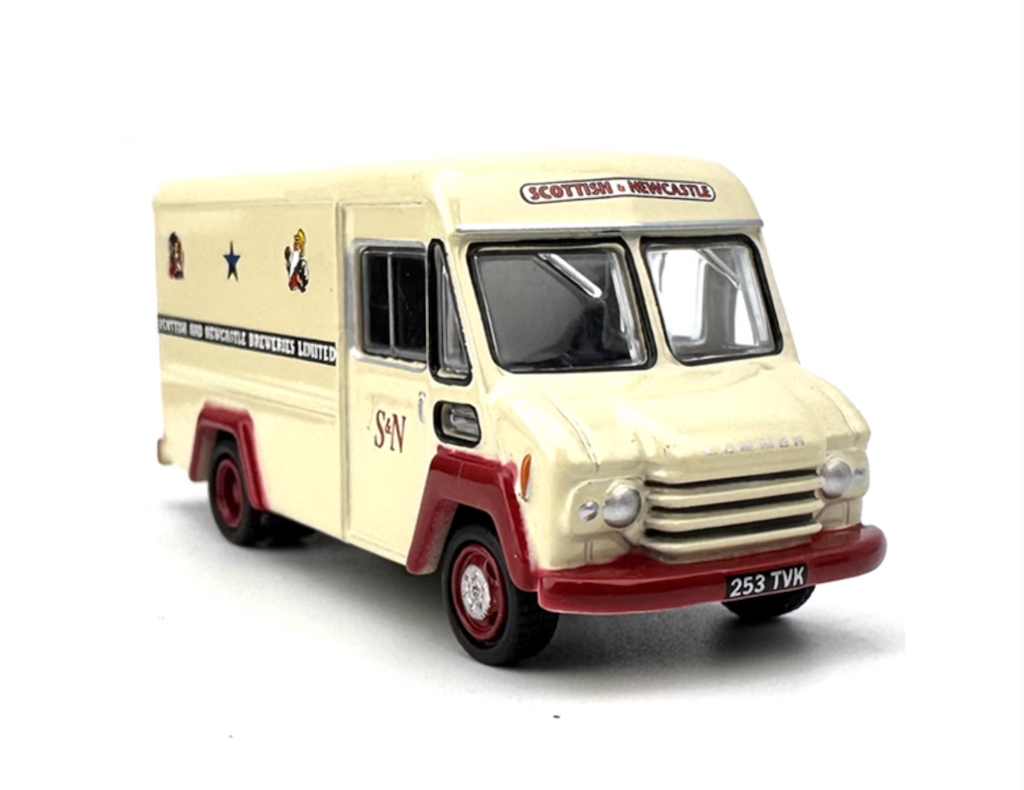 1:76 Commer Scotch Carrier Van Truck Model Diecast Metal Car New Collection