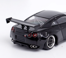 Load image into Gallery viewer, 1:64 Flame Black JDM GTR R35 Pandem Sports Model Diecast Metal Car New Collection

