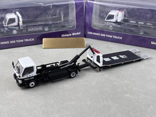 Load image into Gallery viewer, UM 1:64 Police 300 HINO Dutro Mk2 Flatbed Tow Truck Model Diecast Metal Car
