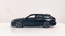 Load image into Gallery viewer, Masdi 1:64 Matte Black RS6 Advan Wagon Sports Model Diecast Metal Car New Collection
