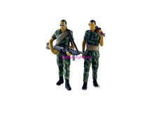 Load image into Gallery viewer, 1:64 Painted Figure Model Miniature Resin Diorama Sand Armed Forces Soldier Toy

