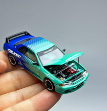 Load image into Gallery viewer, TM 1:64 JDM Skyline GTR R32 Falken Racing Sports Model Diecast Metal Car New
