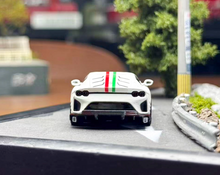 Load image into Gallery viewer, TOC 1:64 White 812C Coupe Racing Sports Model Diecast Metal Car New Collection
