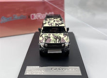Load image into Gallery viewer, SH 1:64 Camo FJ Cruiser Off Road SUV Sports Model Diecast Metal Car New Collection
