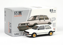 Load image into Gallery viewer, Poprace 1:64 White VW Golf GTI MKII Sports Model Diecast Metal Car New
