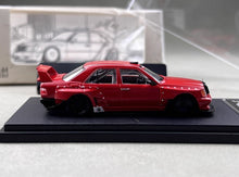Load image into Gallery viewer, RM 1:64 Red W124 Widebody Sedan Sports Model Diecast Metal Car New Collection
